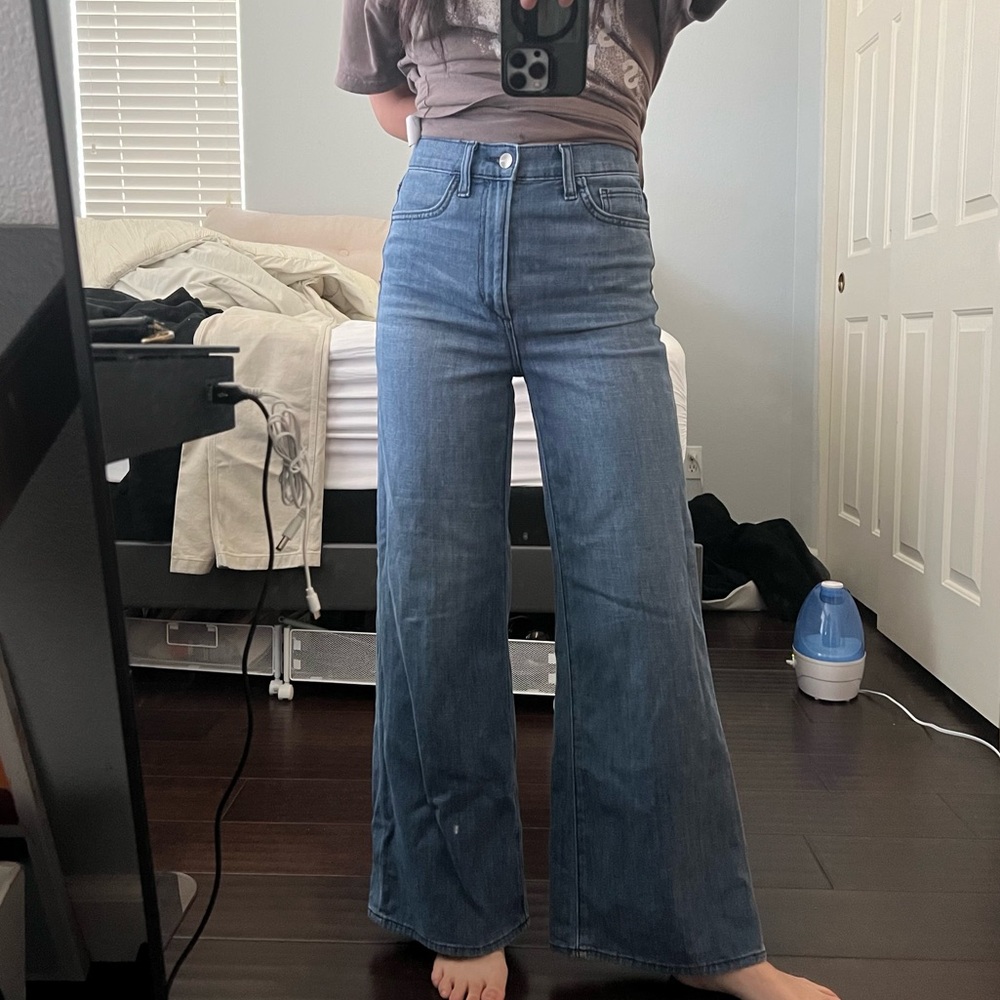 Joe’s Jeans The Mia jeans high rise wide leg ankle